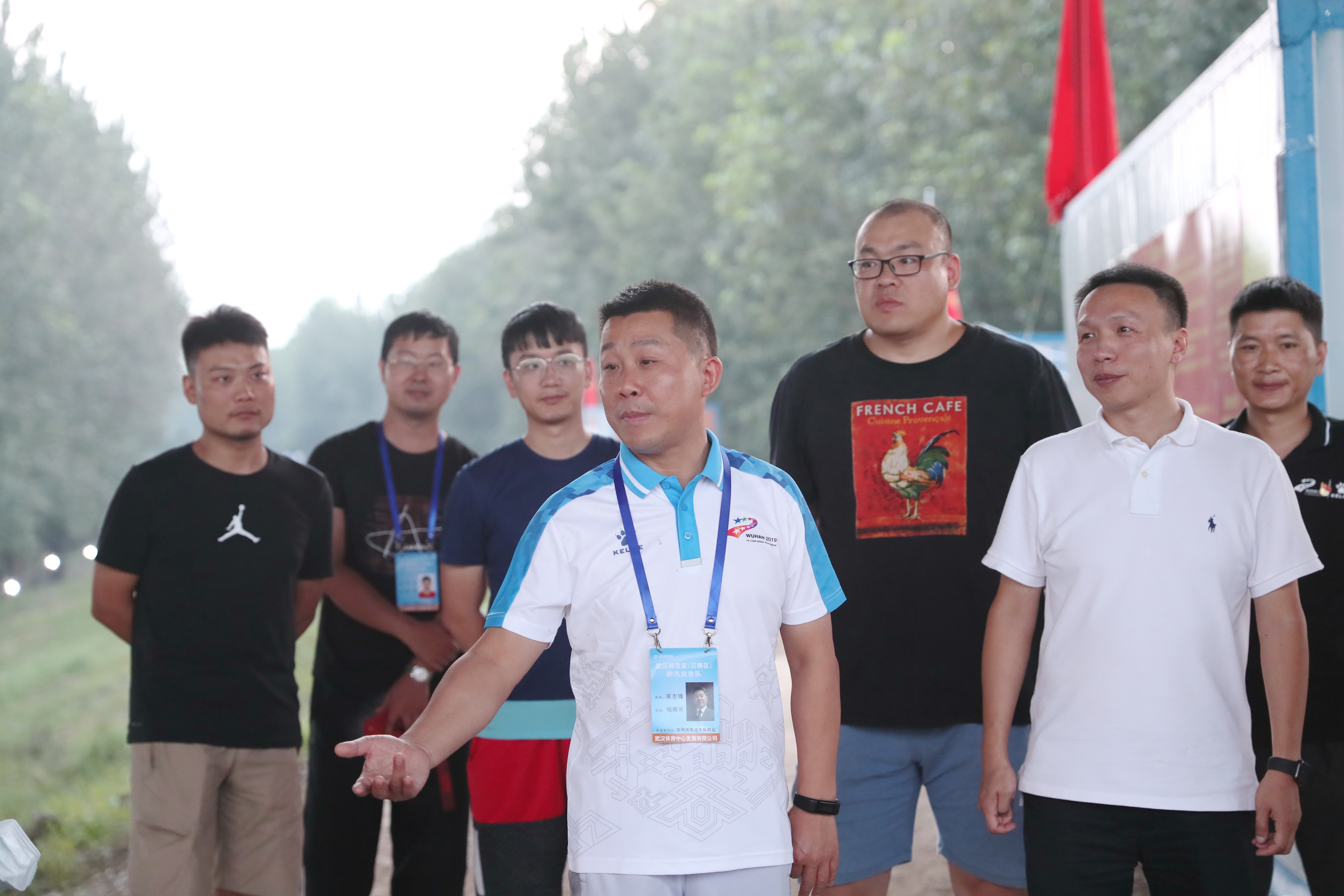 新聞特寫：不忘汛情，夜上堤防(圖8)