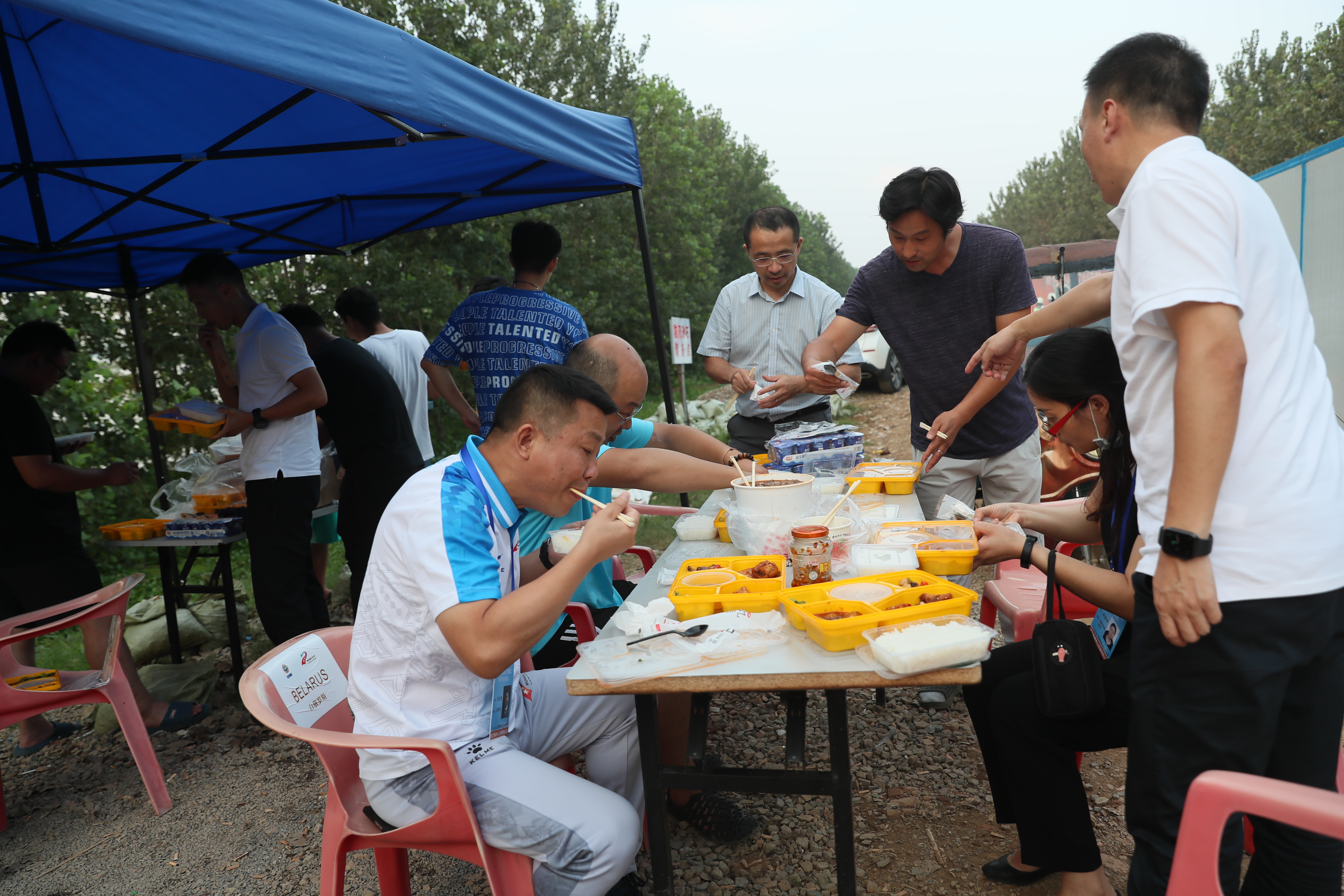 新聞特寫：不忘汛情，夜上堤防(圖9)